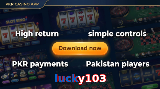 Main screen of Lucky103 gamedownload page for PK players